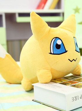 数码宝贝 数码暴龙Digimon Adventure小狐兽布偶现货全国包邮