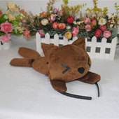 初音小红帽 小狼头饰 COS道具 初音MIKU 包邮