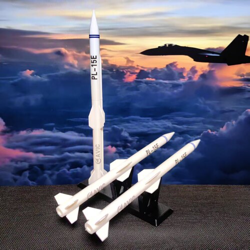 3D打印军事导弹模型霹雳15E明星空战导弹汽车桌面家具装饰摆件