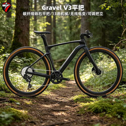 骓特GRAVELV3碳纤维公路车