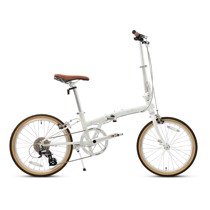 善骑/Z300折叠自行车20寸8速超轻便携通勤休闲单车