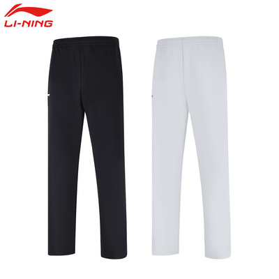 李宁男女同款直筒速干卫裤团购系列长裤2025秋AKLV693 AKLV630