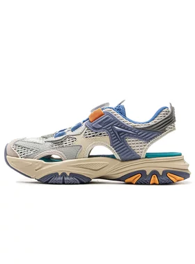 李宁男女大童减震回弹童凉鞋运动凉鞋舒适青少年鞋子YKUV006