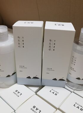 跨境独岛水乳200ml柔恩莱套装郁陵爽肤水保湿乳液温和敏感肌可用