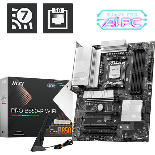 微星PRO B850-P WIFI台式机电脑主板适用支持AMD9000/8000/AM5CPU