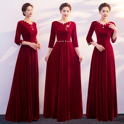 礼服高弹超仙大合唱团演出服装女