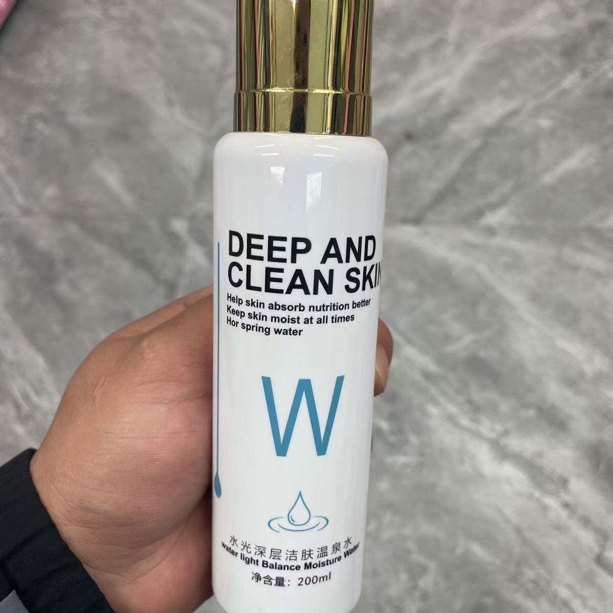 苏美水光深层洁肤温泉水脸面部脏东西垃圾妆后清洁毛孔污垢卸妆水