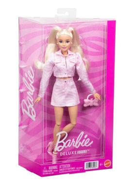 Barbie Deluxe Style Doll3时尚达人风尚造型芭比娃娃节日礼物
