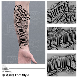 PINKCHILL 字体风格