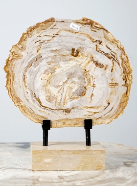 木化石摆件客厅电视柜 家居装饰品摆件高档轻奢大气 乔迁新居礼品