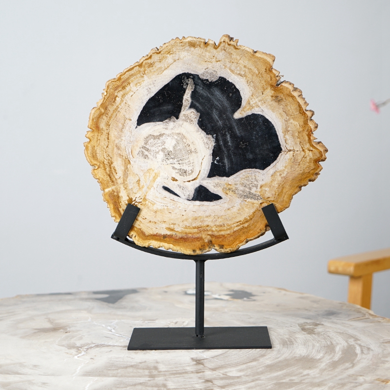 客厅装饰品摆件木化石工艺品