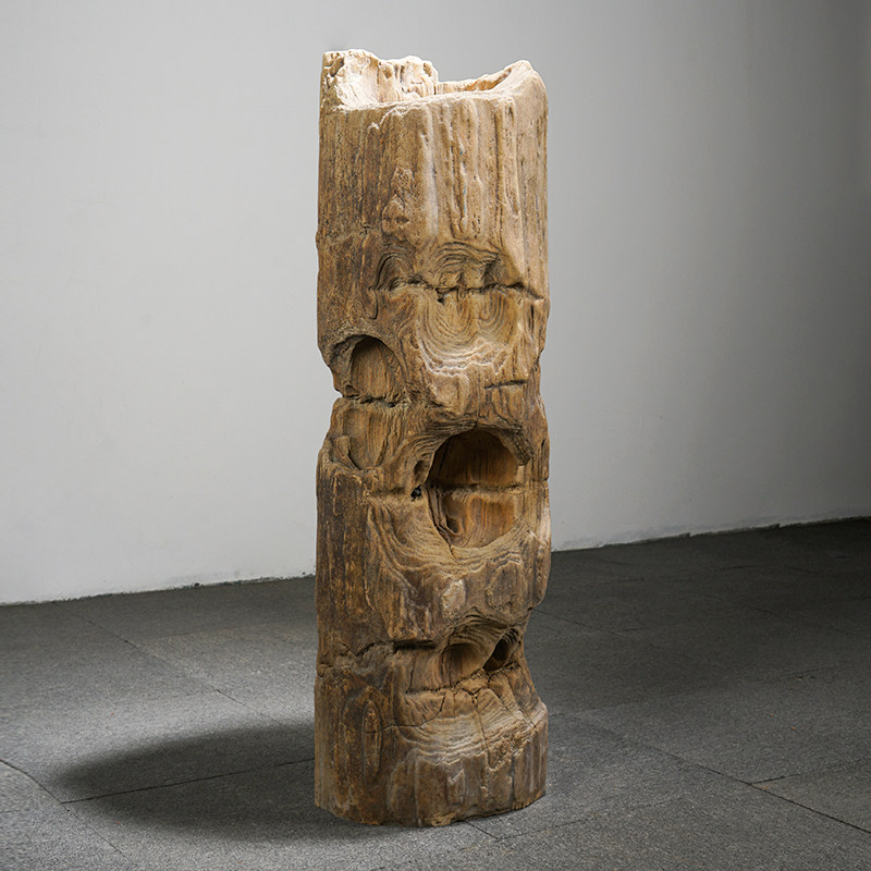 木化石自然随型风化大化石 茶室装饰禅意摆件个性孤品造景摆设