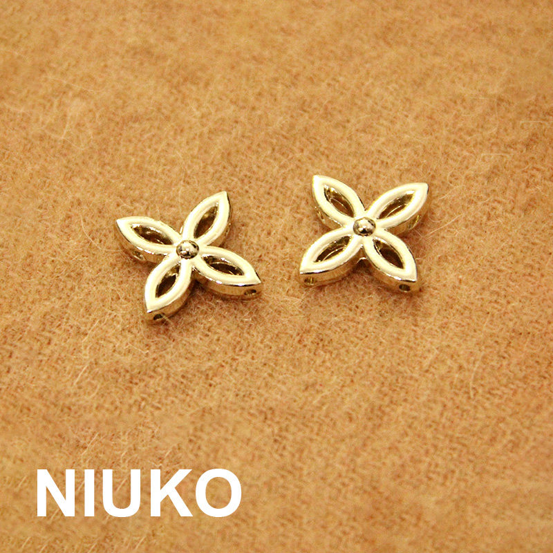 NIUKO 精致金属 手缝配件 饰品服装设计 专业辅料 四叶配饰花扣子,居家布艺,珠子/钻饰/花朵等配饰,淘宝优惠券,粉丝福利购,淘宝优惠卷