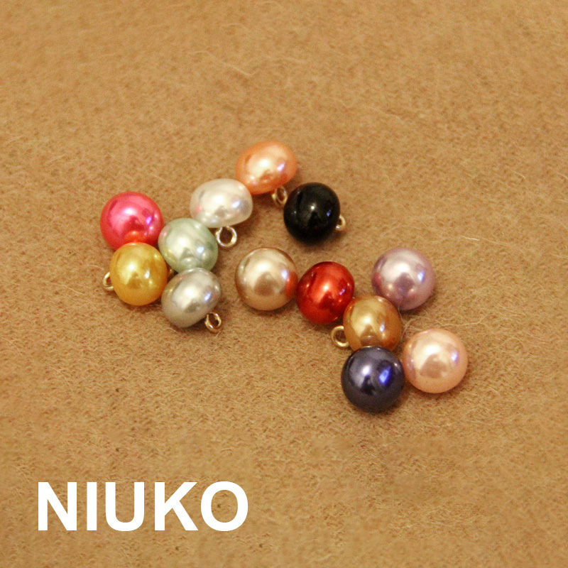 niuko精致高档衬衫扣子珍珠