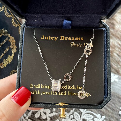 JUICYDREAMS转运珠LOVE情侣项链