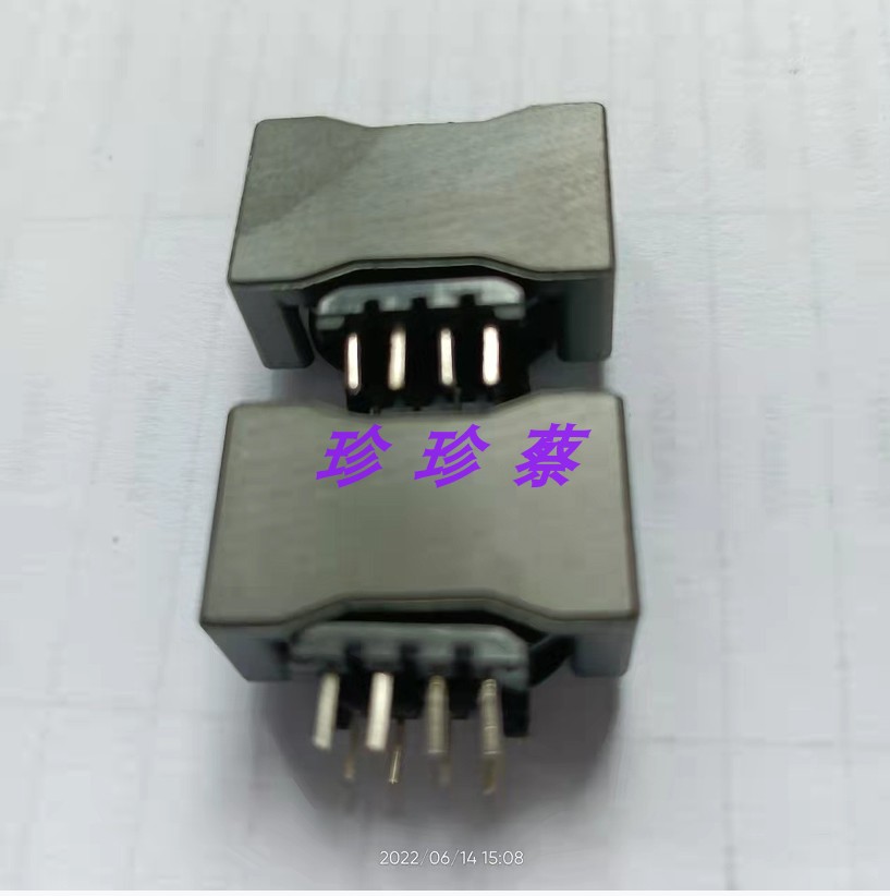 ATQ21磁芯加骨架卧式4+4电木骨架