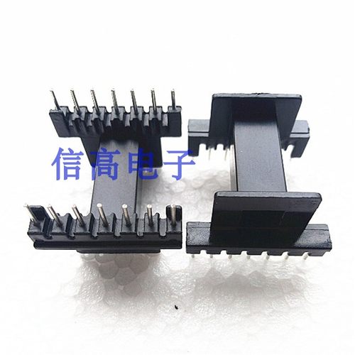 EEL25EE25加长磁芯骨架卧式7+7针