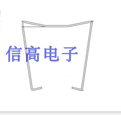 EF20变压器钢夹方盖钢夹
