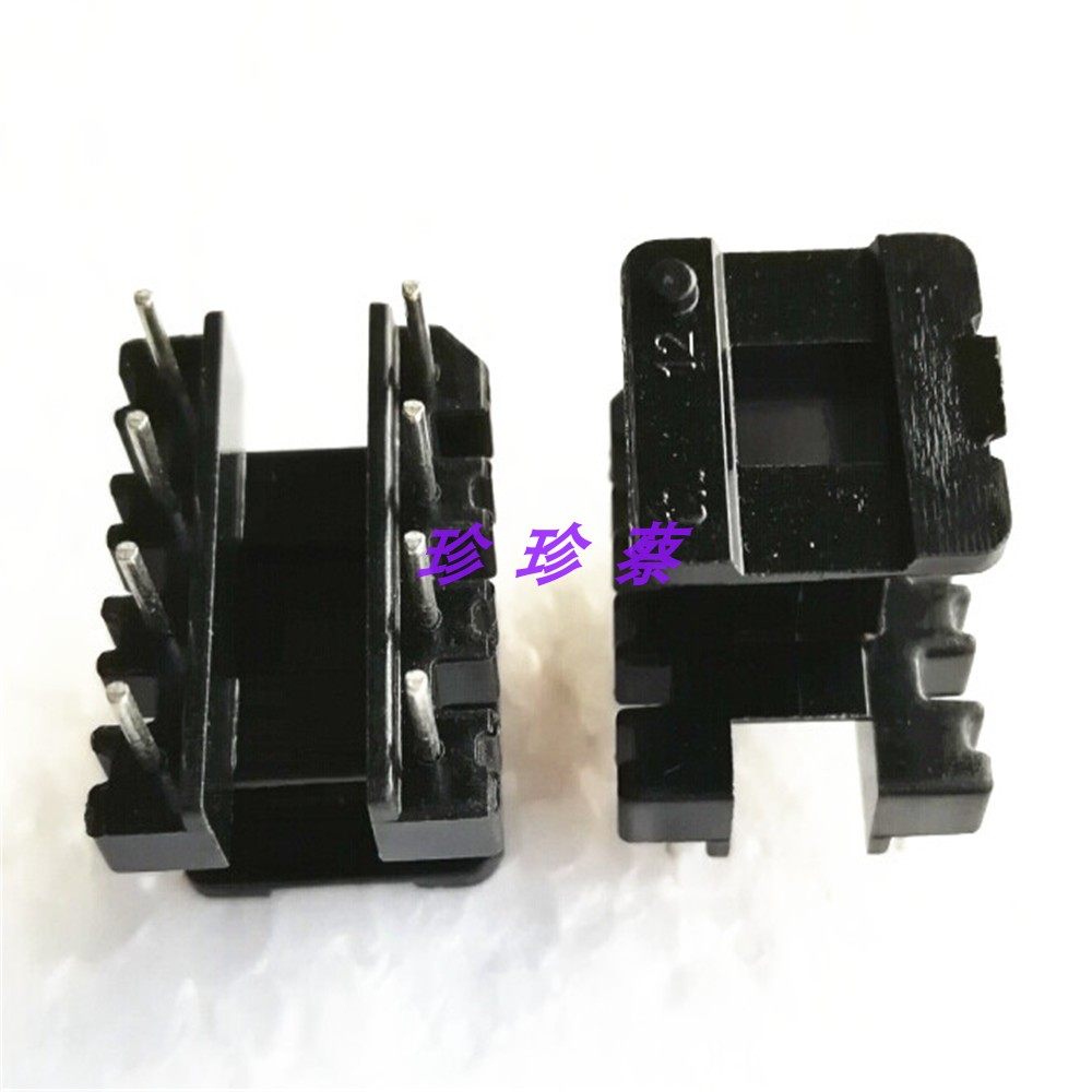 EE19磁芯+骨架立式4+4针
