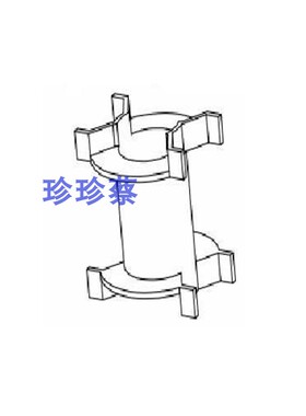 PQ2625高频变压器磁芯骨架无针