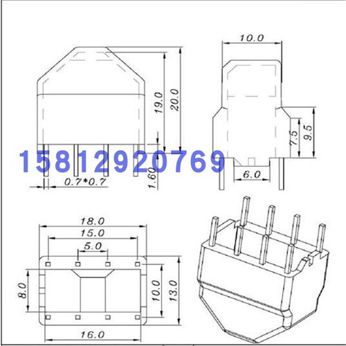 XG-094磁环外壳电外壳