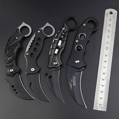 战狼鹰爪刀爪子刀小刀迷你随身
