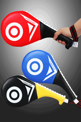 pinestar成人儿童跆拳道脚靶拳击散打双叶靶比赛鸡腿靶训练双页靶