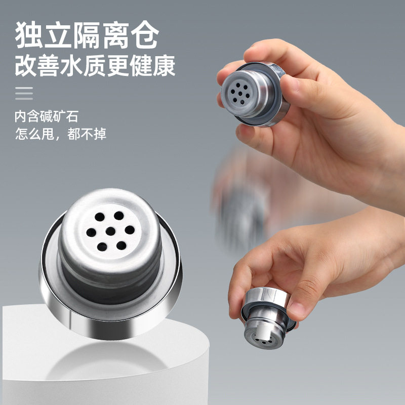 新款cathsa航空杯弱性不锈钢保温杯天然负离子运动水杯