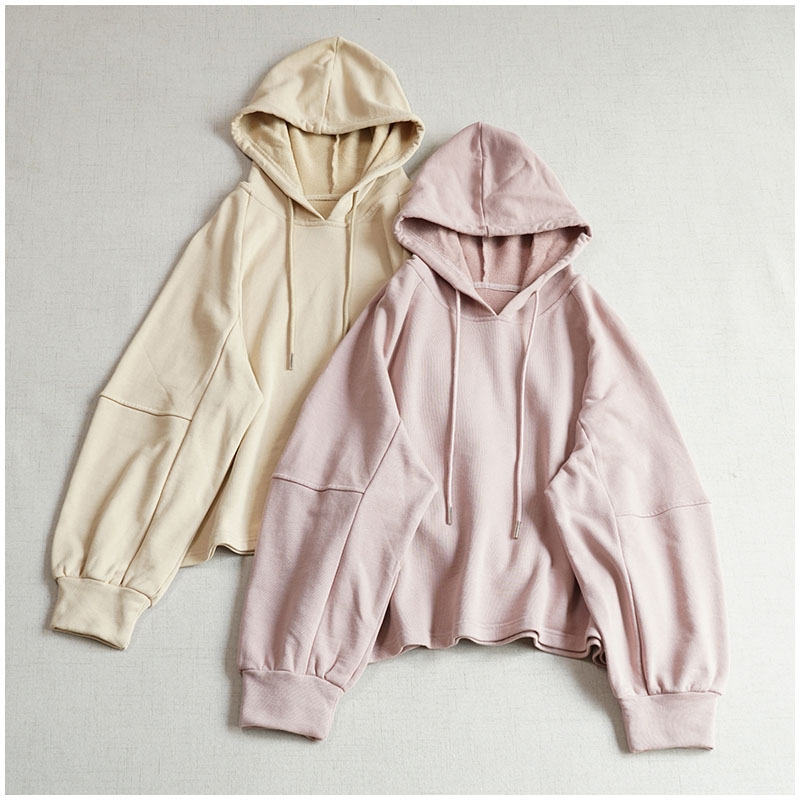 常规宽松毛圈棉日系简约卫衣