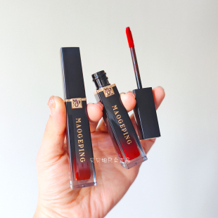 MAOGEPING毛戈平羽雾空气哑光唇釉801真爱粉温柔坚韧持久显色