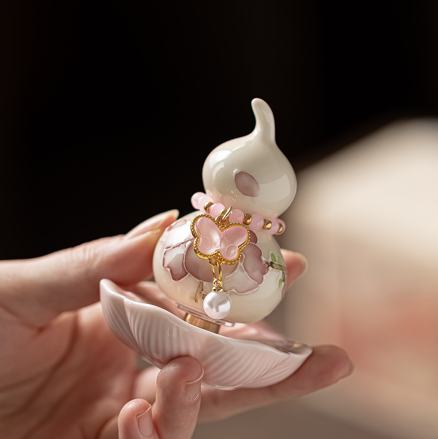 网红转转葫芦摆件桌面可爱装饰图片
