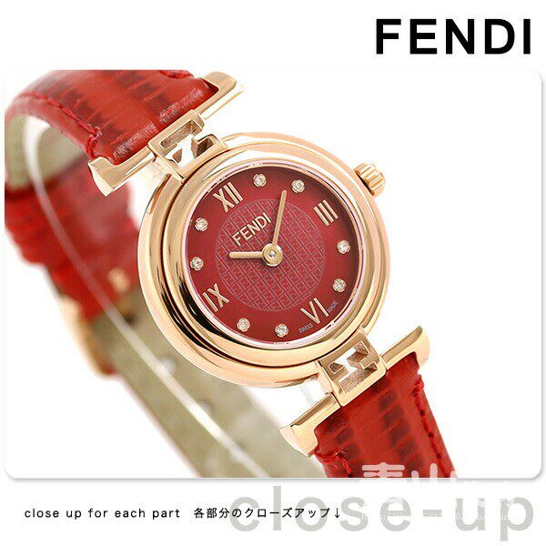 日本代购】fendi时尚 石英女表f275277bd