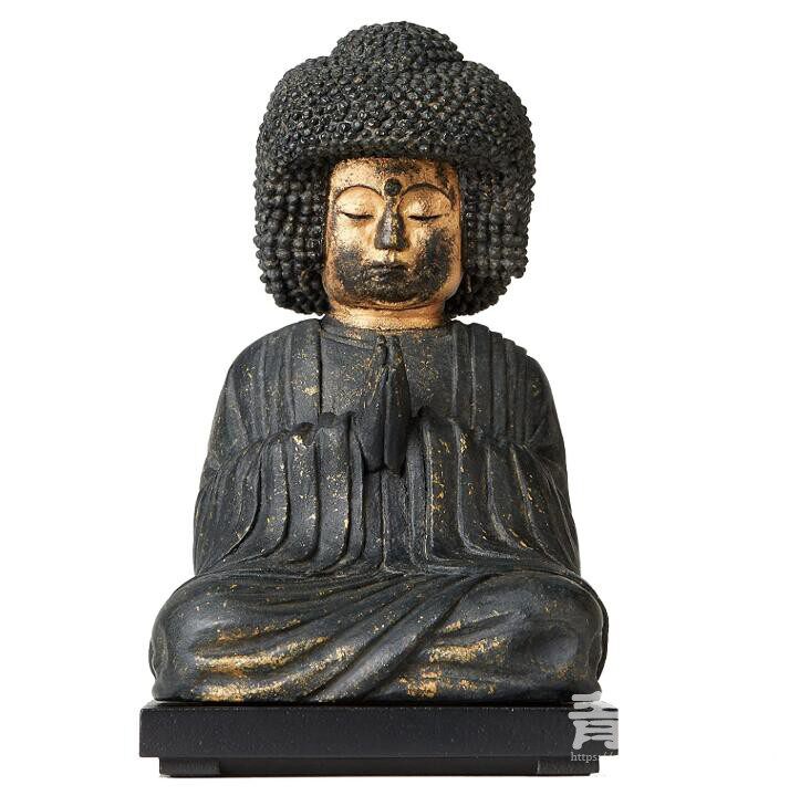 日本供养isumu密宗tc3525手办模型五劫思惟阿弥陀佛像工艺品摆件