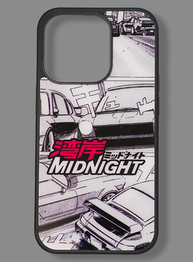 湾岸Midnight玩车改装车系列手机壳日系JDM改装文化手机壳iPhone17镭射透黑款iPhone苹果 华为 OPPO vivo适用