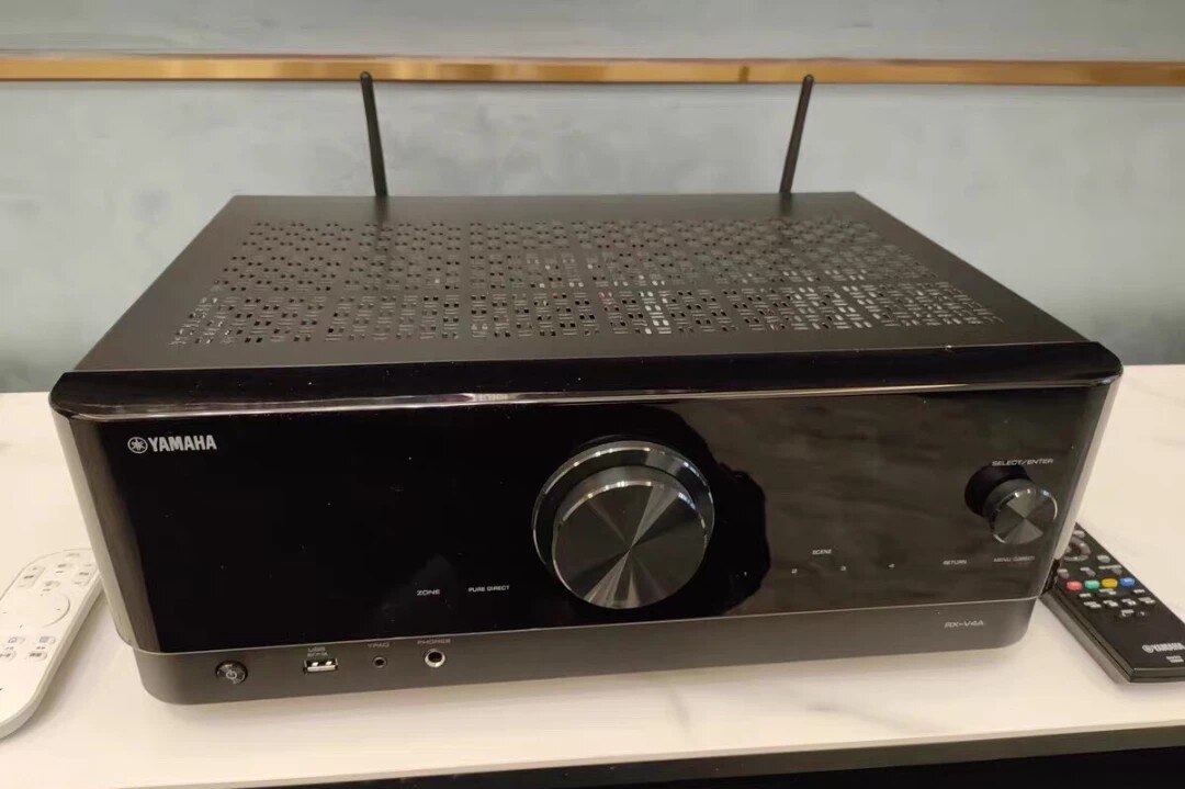 YAMAHA|YAMAHA RX-V4A 파워앰프 5.2채널 8K 홈시어터 AV 앰프 신제품 출시