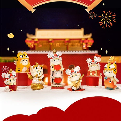 故宫故宫猫天降鸿运福盒盲盒
