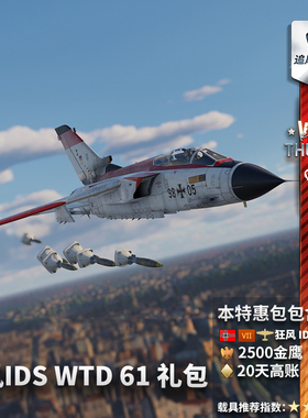 War thunder 战争雷霆  德系狂风Tornado IDS WTD 61 礼包