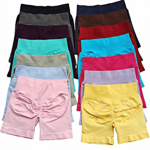 新升级【臀王系列】中腰提臀瑜伽三重收腰性感训练三分短裤蜜桃裤