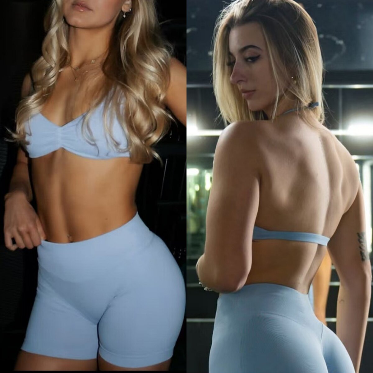 df新品细带挂脖健身文胸！运动内衣性感美背瑜伽健身训练内衣女