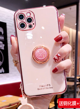 适用苹果15手机壳iphone15pro保护max硅胶套plus镜头全包i15防摔promax高级pm软壳ip十五por女p1us带指环puls