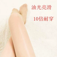 Sexy vớ mỏng nữ mùa xuân và mùa hè phụ nữ dây quần mỏng Slimp bếp bằng nhựa vớ xà cạp mỏng dầu sáng - Vớ giảm béo tất noel