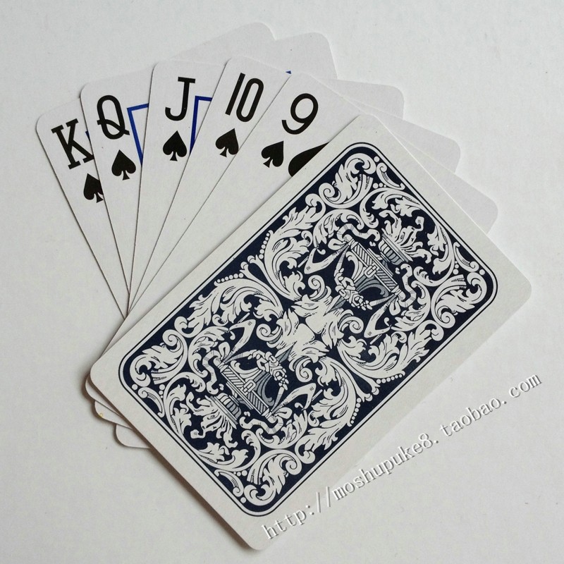 9888黑白扑克牌 扑克 茶楼道具扑克