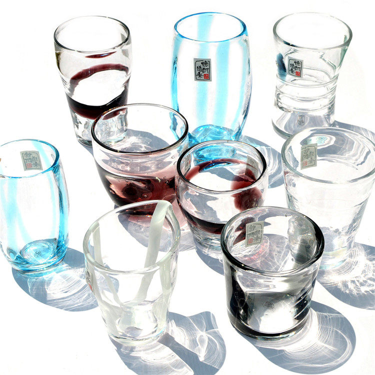 出口日本纯手工玻璃酒杯津轻石冢硝子清酒啤酒杯水杯礼品特价清仓,餐饮具,清酒杯,淘宝优惠券,粉丝福利购,淘宝优惠卷
