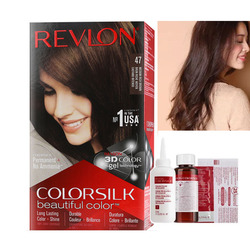 Revlon露华浓丽然染发剂霜焗油遮白发不伤发无刺激女士染发膏