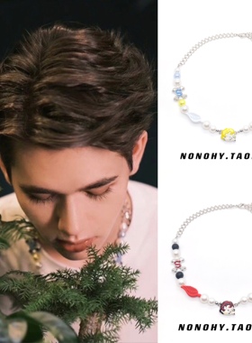 庆怜段宜恩同款木偶天使项链