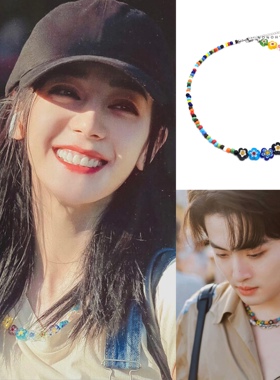 琉璃花力丸国潮小众轻奢高端项链