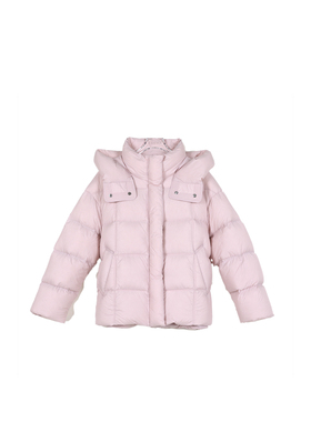 【晶晶姐妹专属】 短款少女可爱风羽绒服25D-8033