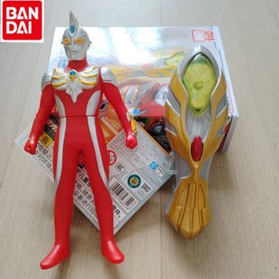 万代麦克斯火花变身器奥特曼十勇士武器软胶人偶男孩超人玩具礼物