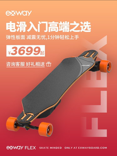 ExwayFlex电动滑板成人
