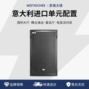 W.D卧龍太極12/15寸意大利进口喇叭全频音箱奢华宴会厅酒吧大厅